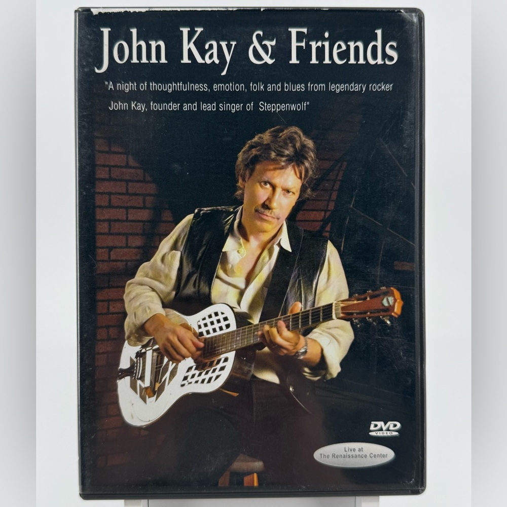 John Kay & Friends DVD. Founder and lead singer of Steppenwolf.